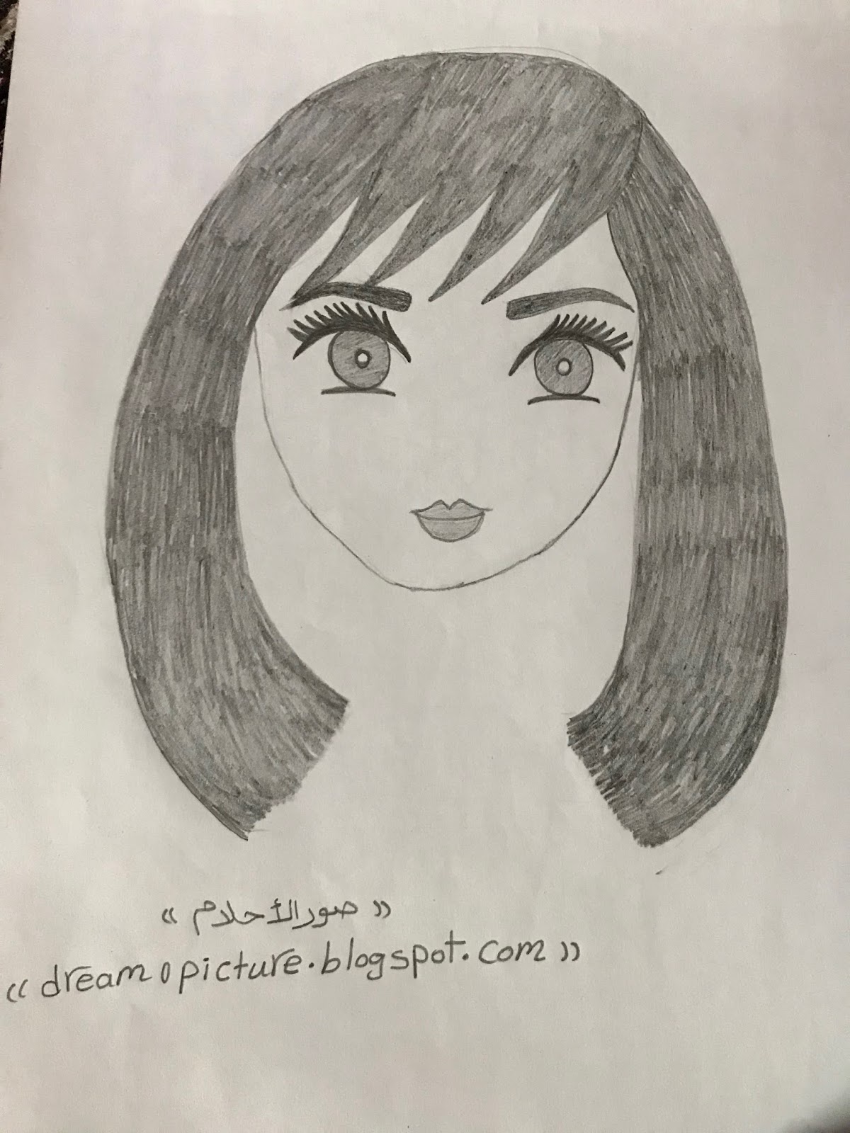 رسومات بنات حلوه , رسومات من نار بالرصاص