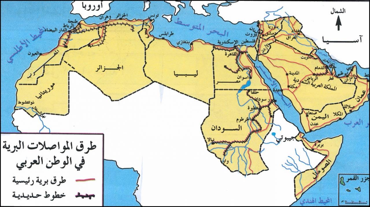 خريطه العالم العربي- صور لخريطة العالم العربي 6926 7