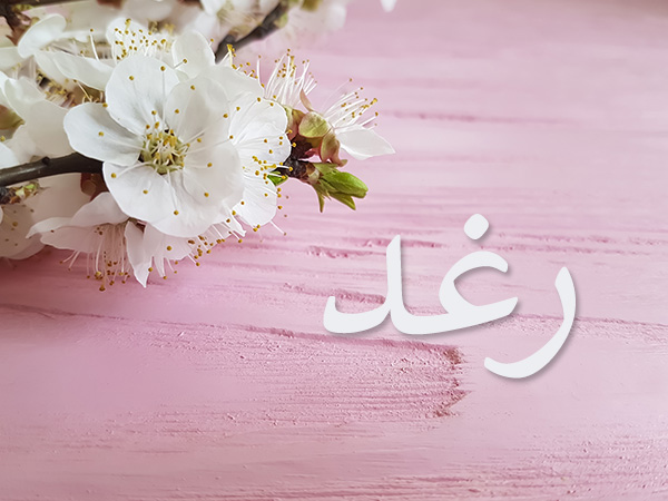 معنى اسم رغد 1419 3