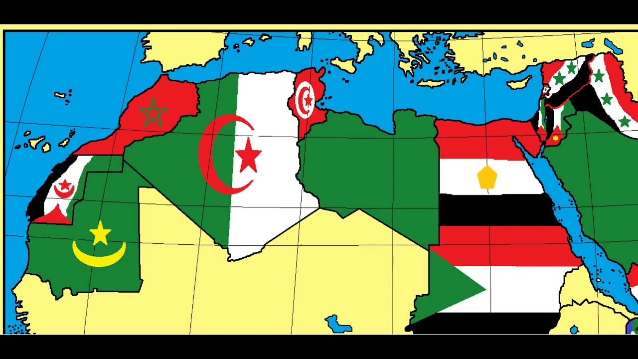 خريطه العالم العربي- صور لخريطة العالم العربي 6926 2