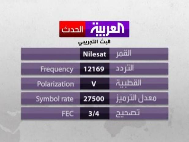 تردد قناة العربية الاخبارية - احدث الاخبار عن العربية 6861 1